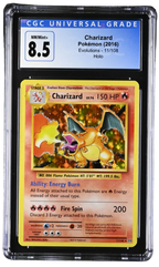 CGC 8.5 Charizard (11/108)