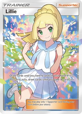 Lillie (Full Art) (151/156) - SM  Ultra Prism Holofoil