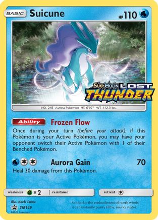 Suicune (Prerelease) (SM149/248) - SM Promos Holofoil