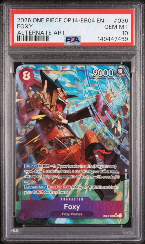 PSA Card Front