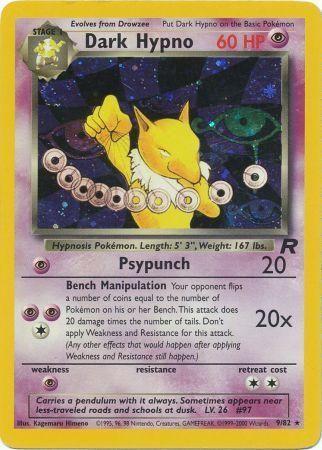 Dark Hypno (9/82) - Team Rocket Unlimited Holofoil