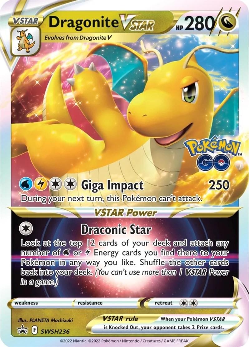 Dragonite V & Dragonite VSTAR - SWSH235 - Pokemon Go Promo [SEALED]