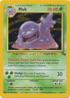 Muk (13/62) - Fossil Unlimited Holofoil