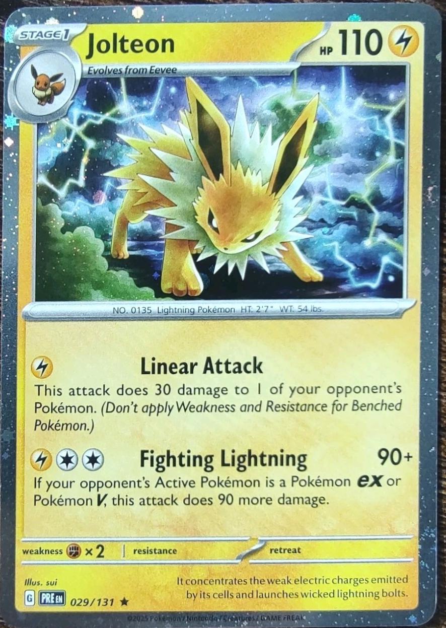 Jolteon (Cosmos Holo) (29/131) - Miscellaneous Cards & Products Holofoil