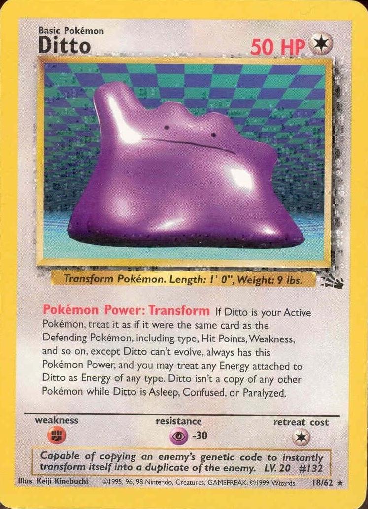 Ditto (18/62) - Fossil Unlimited