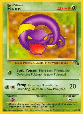 Ekans (46/62) - Fossil Unlimited