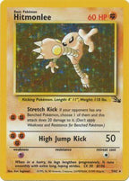 Hitmonlee (7/62) - Fossil Unlimited Holofoil
