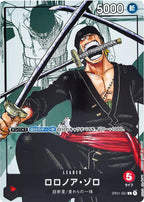 Roronoa Zoro (OP01-001) 25th Anniversary [Japanese]