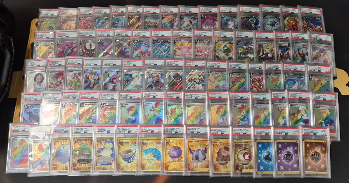Chilling Reign Master Set — All Hits are in PSA 10