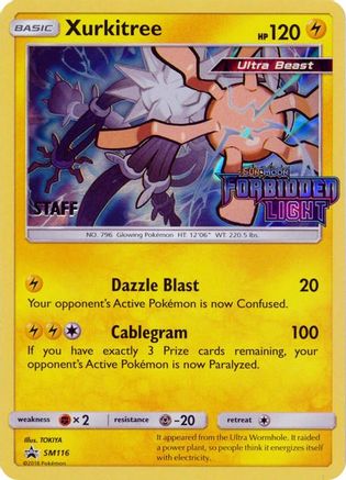 Xurkitree (Prerelease) [Staff] (SM116) - SM Promos Holofoil
