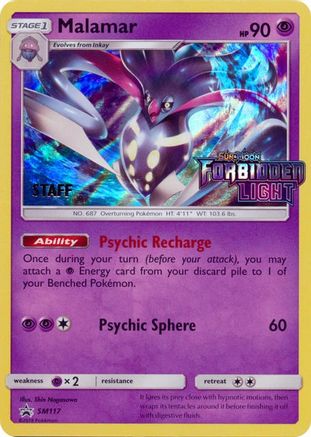 Malamar (Prerelease) [Staff] (SM117) - SM Promos Holofoil