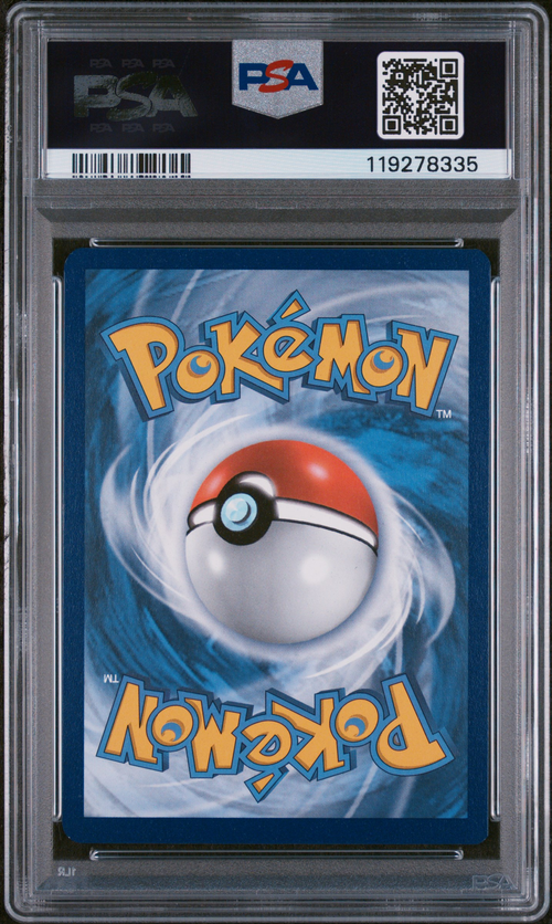 PSA Card Back