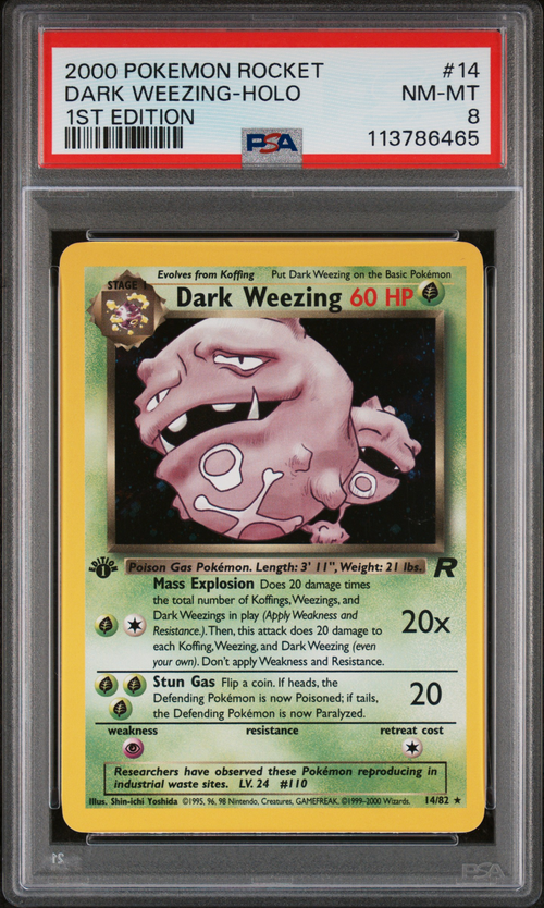 PSA Card Front