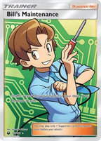 Bill's Maintenance (Full Art) (162/168) - SM  Celestial Storm Holofoil