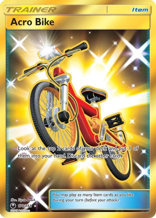 Acro Bike (Secret) (178/168) - SM  Celestial Storm Holofoil