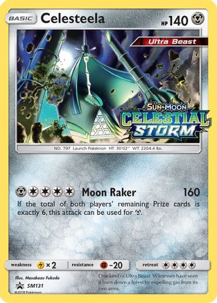 Celesteela (Prerelease) (SM131/248) - SM Promos Holofoil