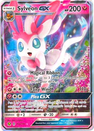 Sylveon GX (92a/145) - Alternate Art Promos Holofoil