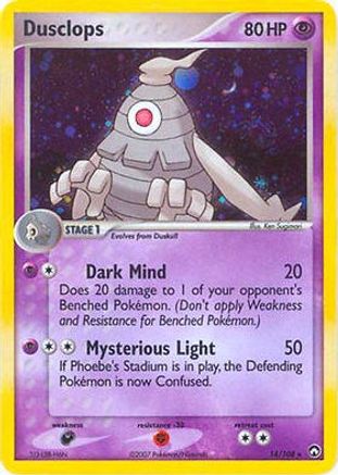 Dusclops (EX Power Keepers) (14/108) - Deck Exclusives Holofoil