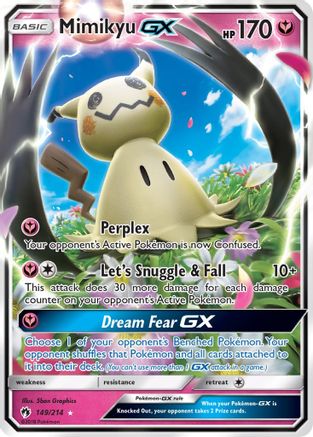 Mimikyu GX (149/214) - SM  Lost Thunder Holofoil