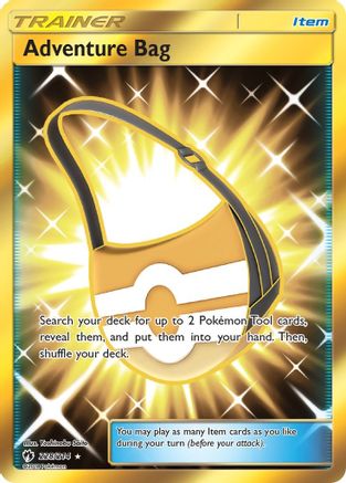 Adventure Bag (Secret) (228/214) - SM  Lost Thunder Holofoil
