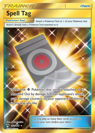 Spell Tag (Secret) (235/214) - SM  Lost Thunder Holofoil