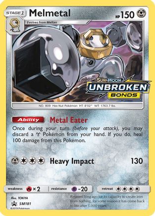 Melmetal (Prerelease) (SM181/248) - SM Promos Holofoil