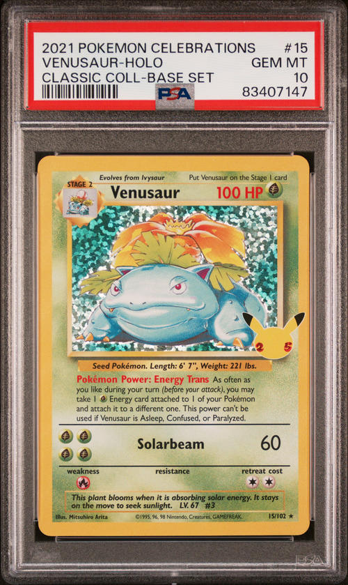 PSA Card Front