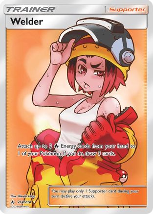 Welder (Full Art) (214/214) - SM  Unbroken Bonds Holofoil