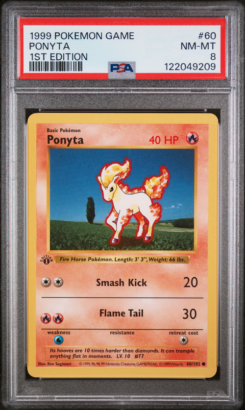 PSA Card Front
