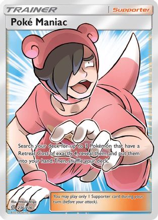 Poke Maniac (Full Art) (236/236) - SM  Unified Minds Holofoil