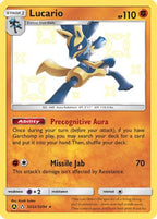 Lucario (SV22/SV94) - Hidden Fates Shiny Vault Holofoil
