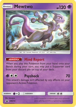 Mewtwo (SM214/248) - SM Promos Holofoil