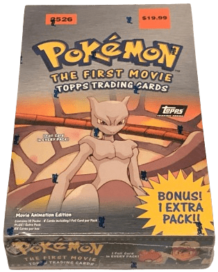 1999 Pokemon Topps The First Movie Booster Box - ZardoCards