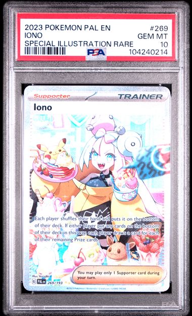 PSA 10 IONO PALDEA EVOLVED