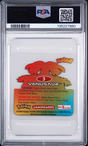 PSA Card Back
