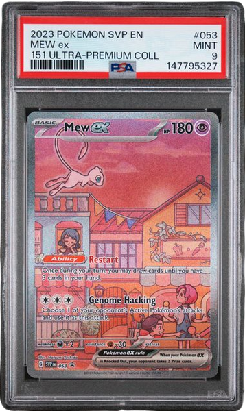 PSA 9 MEW EX 151 UPC BLACK STAR PROMO
