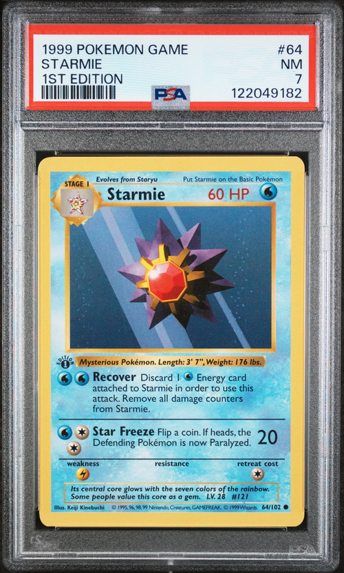 PSA Card Front
