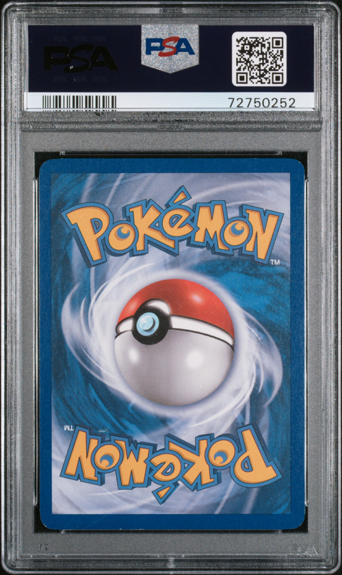 PSA Card Back