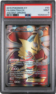 PSA 9 GIRATINA EX ANCIENT ORIGINS 