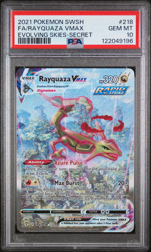 PSA Card Front