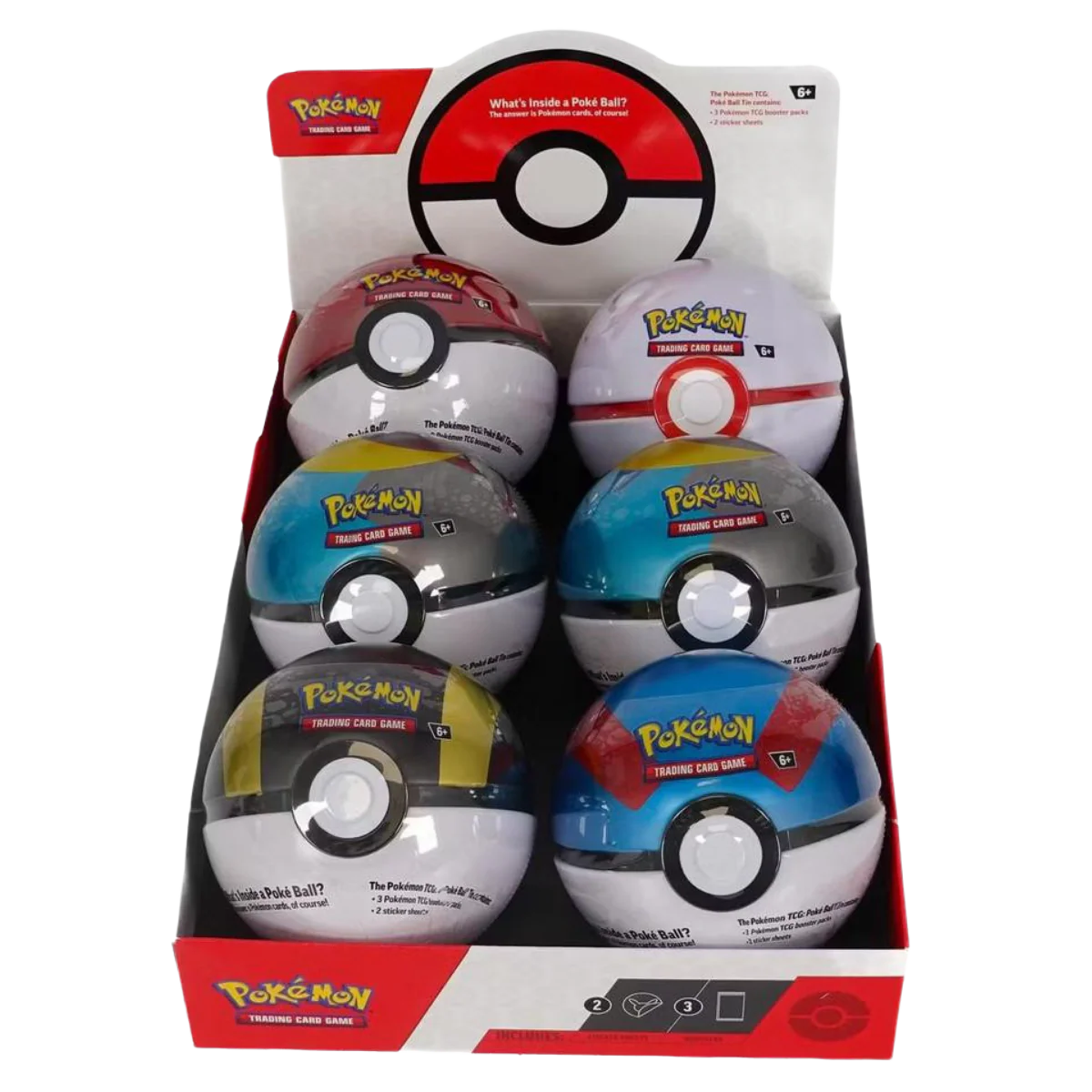 Sealed Case Pokeball Tins Q4 2024 Reprint Edition 