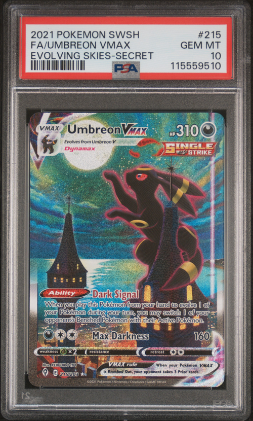 PSA Card Front