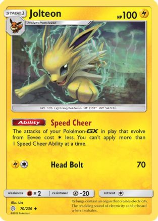 Jolteon (70/236) - SM  Cosmic Eclipse