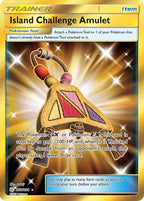 Island Challenge Amulet (Secret) (265/236) - SM  Cosmic Eclipse Holofoil