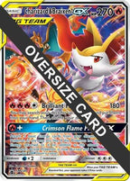 Charizard & Braixen GX (SM Black Star Promo) (SM230) - Jumbo Cards Holofoil