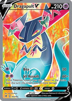 Dragapult V (Full Art) (183/192) - SWSH02 Rebel Clash Holofoil