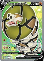 Sandaconda V (Full Art) (184/192) - SWSH02 Rebel Clash Holofoil
