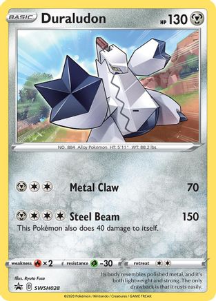 Duraludon (SWSH028/307) - SWSH Sword & Shield Promo Cards Holofoil