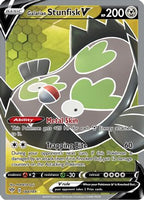 Galarian Stunfisk V (Full Art) (184/189) - SWSH03 Darkness Ablaze Holofoil