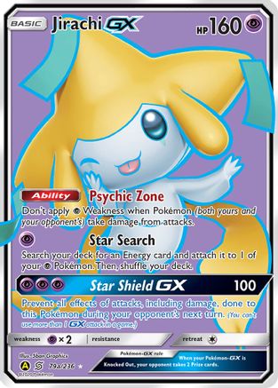 Jirachi GX (79a/236) - Alternate Art Promos Holofoil